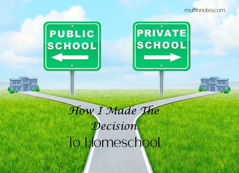 How I Made the Decision to Homeschool